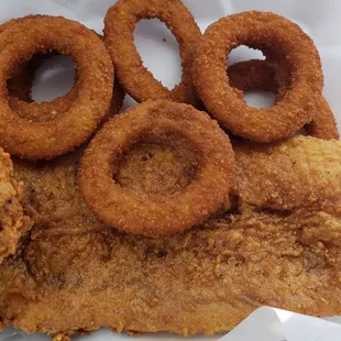10-08-2018 Catfish &amp; Onion Rings !!