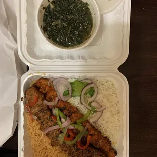 Chicken Kofta and Beef Kofta Combo