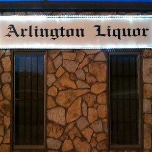 the front of the building