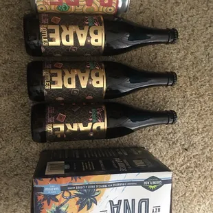 Always stocked Bare Bottle Beers