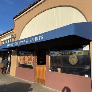 Front of the shop
