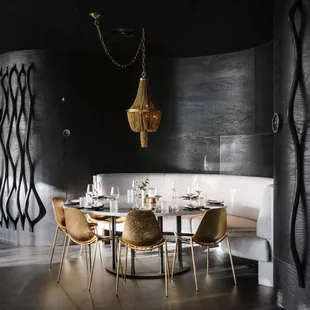 The perfect setting for a meal with friends.