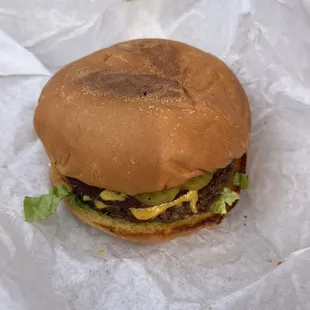 Bac'n chzburger ($10)