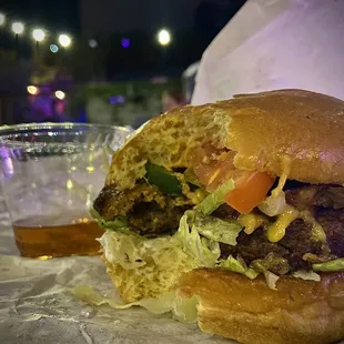 Bacon Cheeseburger and Bourbon. What else do you need?