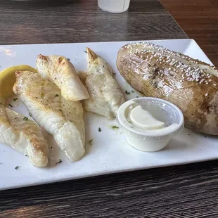 Grilled Cod Dinner
