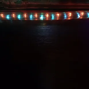 Ambient under-bar lighting