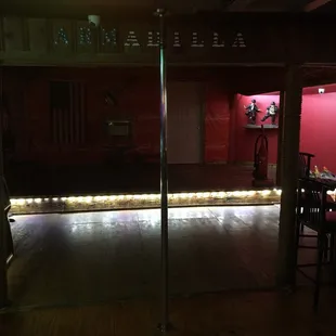 Hmm....stripper pole?!