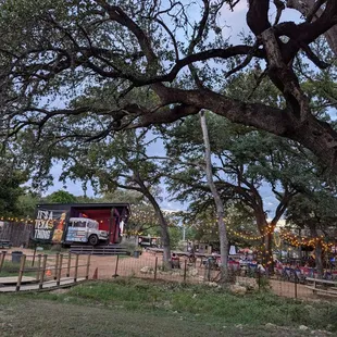 View of Seating areas from dog park