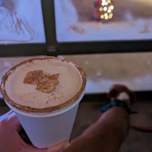 Cinnamon toast crunch hot coco yumm