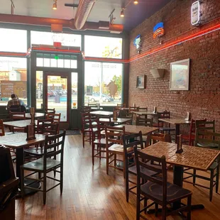 Front dining area as you walk in the main entrance