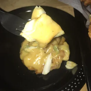 Look at these chunks of crab