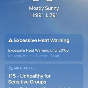 Temp outside