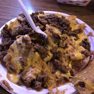 Bean & Cheese Nachos