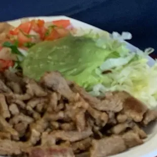 Look on lettuce  YES YES THAT IS A COCKROACH ..... I love the food here but tables are always sticky and there u see bugs in your food