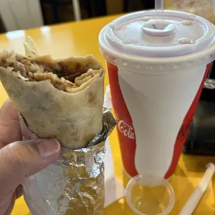 The size and girth of a said burrito supreme. DISAPPOINTED