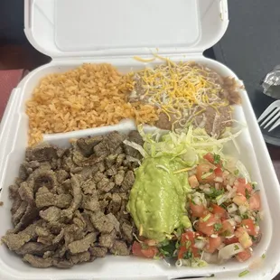 12. Carne Asada Plate