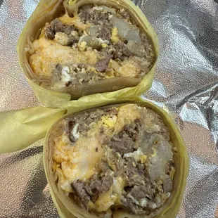 Steak Breakfast Burrito