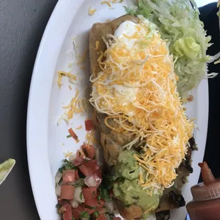 Carne Asada Chimichanga