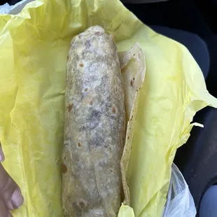 Bacon  Breakfast Burrito