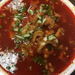 The Menudo was good!