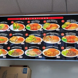 Menu prices as of March 15, 2024