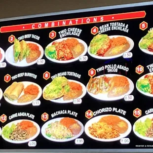 Menu and prices as of 09/29/2023