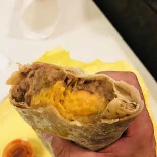 Bean and Cheese Burrito