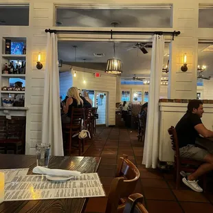 Indoor seating
