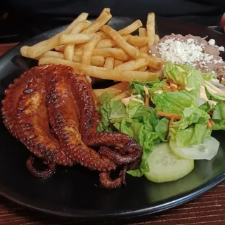 Pulpo zarandeado