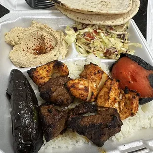 Combination Kebab Plate