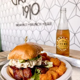 Ray Ray's BLT with chicken salad from Graze 1910