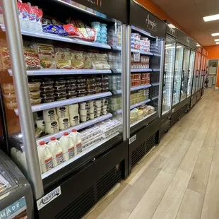 an empty grocery store