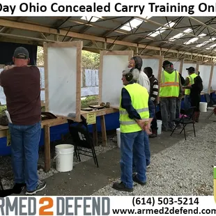 Large private covered range. Plenty of shooting and instruction opportunities.