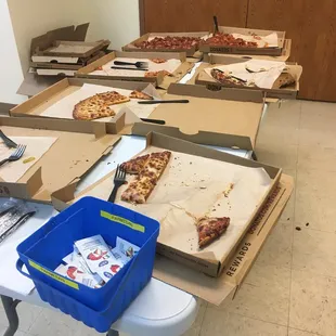 Pizza buffet