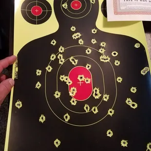 Not too shabby with Drill Instructor SHOUTING!!