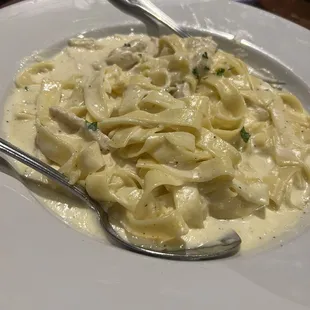Fettucine Alfredo with Chicken