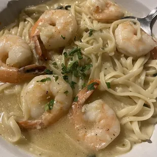 Shrimp scampi