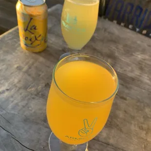 Try Harder Mango Margarita and Try Harder Pina Colada