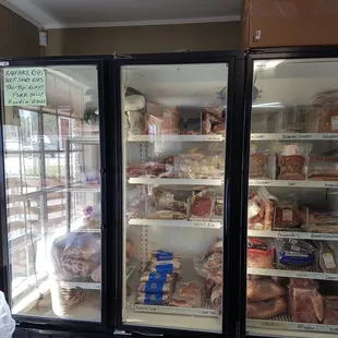 the inside of a grocery store