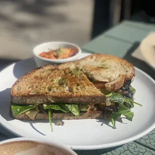 Portobello paninis