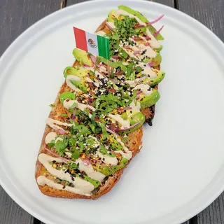 Garden Avocado Toast