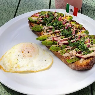 Mexican Avocado Toast