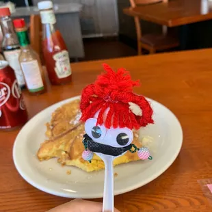 This was gifted to my Kiddo by our wonderful waitress