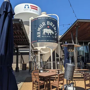 Entrance to Armor Brewing, Allen