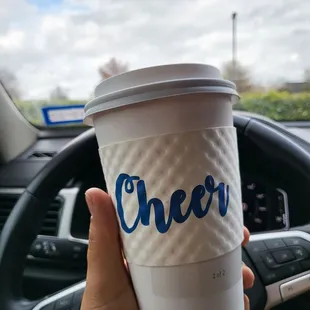 Holiday drink!!! Caramel corn latte with oat milk is so good!