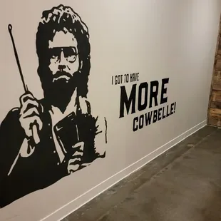 Artwork in the men's room