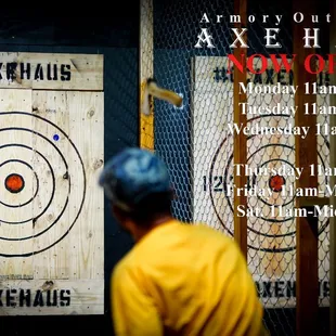 Normal business hours.
(833) AXE-HAUS
