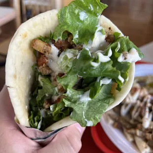 Chicken Shawarma Wrap