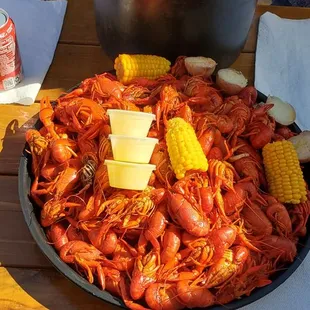 Crawfish &amp; corn