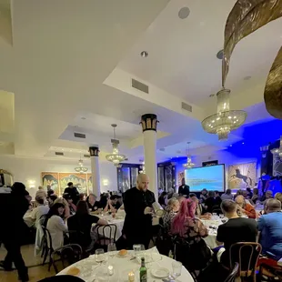 The "Counts" private dining room event.